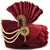 WEDDING WEAR MAROON SAFA