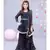 Black Georgette Kurti with Sharara