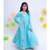 Sky Blue Boto Net Anarkali