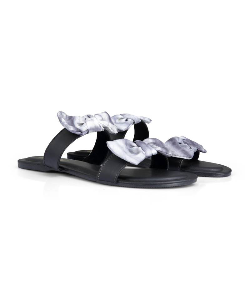 Shibori Bow Flats