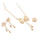 Golden Butterfly Design Delicate Valentine Gift Combo