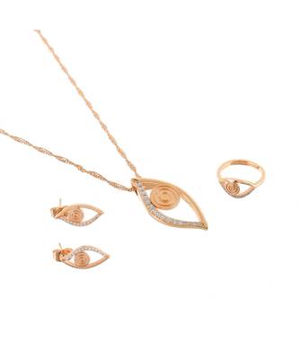 Rose Gold Delicate Cute Valentine Gift Pendant Combo 1