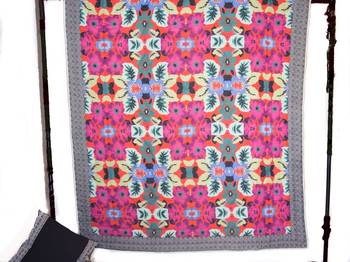 Multicolor Floral Print Jaipuri Razai 2