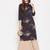 Women Black Color Floral Printed Cotton Kurti