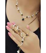 Black Stone Necklace Sets