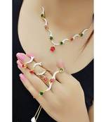 Multicolor Stone Necklace Sets