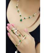 Green Stone Necklace Sets