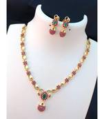Red Stone Necklace Sets