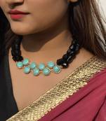 Black-Turquoise Stone Necklace