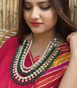 Multicolor Meenakari Beads  Necklace