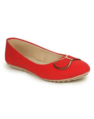 Beautiful Red color synthetic material Bellies for women 2