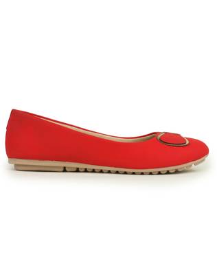 Beautiful Red color synthetic material Bellies for women 4