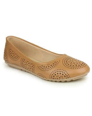 Beautiful Beige color synthetic material Bellies for womens 2