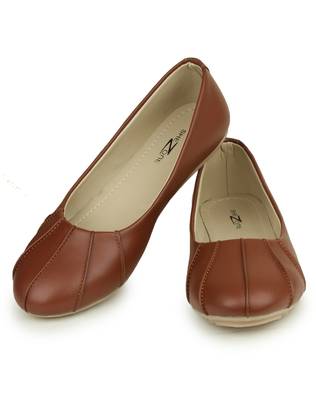 Beautiful Tan color synthetic material Bellies for women 3