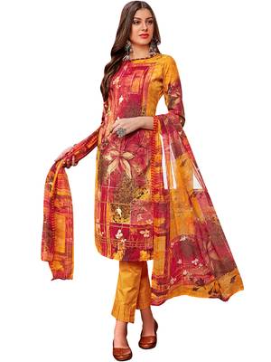 Multicolor Printed Cotton Salwar 1