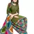 Green printed cotton salwar