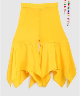 fuschia short top with sharara 5