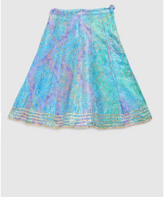 green brocade choli with kota doria lehnga 6