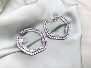 Silver earrings 1