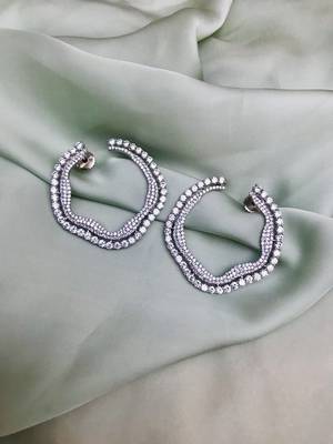 Silver earrings 3