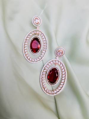 Gold earrings 1