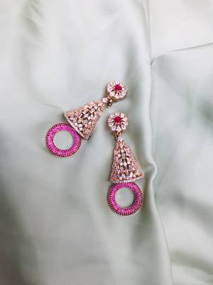 Gold earrings 2