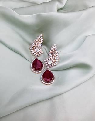 Gold earrings 2