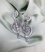 Silver earrings