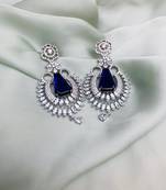 Silver earrings