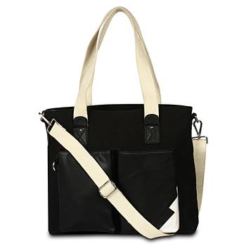 Unisex Canvas & faux Leather Sholder Hand bags Cum messenger bag 1