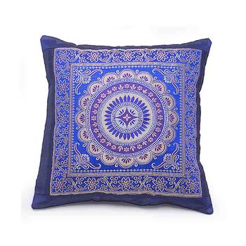 Chakri Design 2 Pc. Royal Blue Cushion Covers Set 2