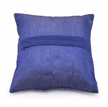Chakri Design 2 Pc. Royal Blue Cushion Covers Set 3