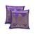 Tajmahal Design 2 Pc. Purple Cushion Covers Set