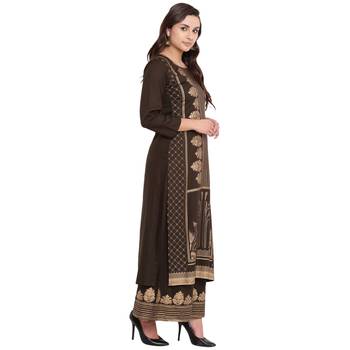 Green printed rayon kurtas-and-kurtis 4