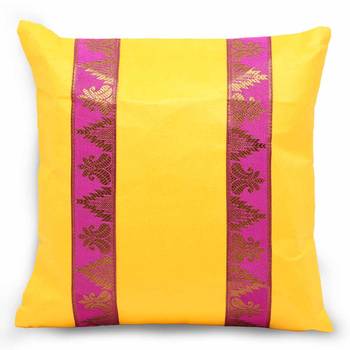 Brocade Striped Assorted 5 Pc. Cushion Covers Set 2
