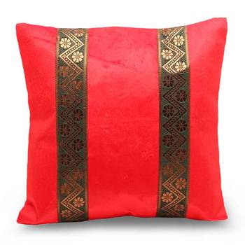 Brocade Striped Assorted 5 Pc. Cushion Covers Set 3