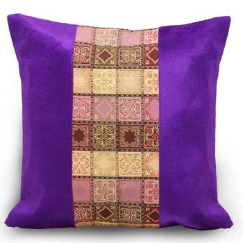 Jacquard Designer Assorted 5 Pc Cushion Covers Set 5