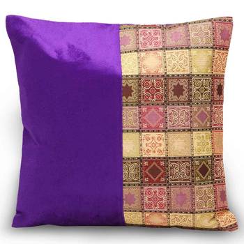 Banarasi Assorted 5 Pc Jacquard Cushion Covers Set 3