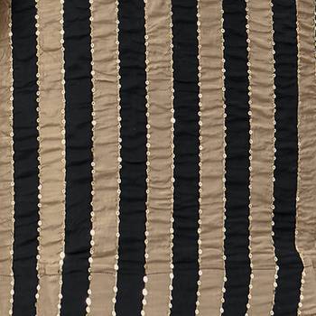 Black Stripes Print Chanderi Silk Salwar 4