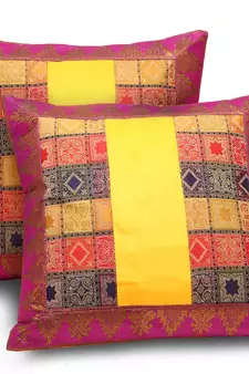 Jodhpuri Designer 2 Pc. Ethnic Cushion Covers Set