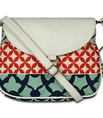Women Canvas Printed Sling Bags