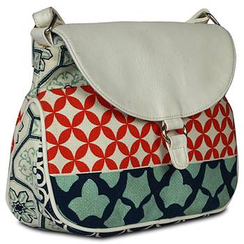 Women Canvas Printed Sling Bags 2
