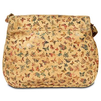 Women Leather Butterfly Print Sling Bags 3