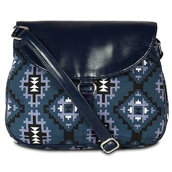 Women Canvas Printed Sling Bags 1