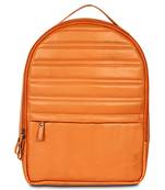 Leather Laptop Backpack for Women and Men