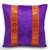 Modern Brocade Striped 2 Pc. Cushion Covers Set