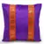 Modern Brocade Striped 2 Pc. Cushion Covers Set