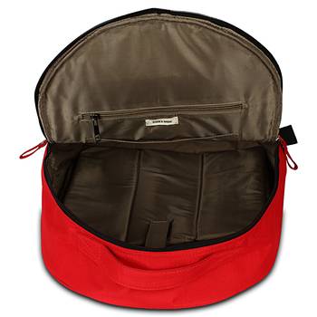Causal Red Backpack with 13.5" Laptop Pocket 4