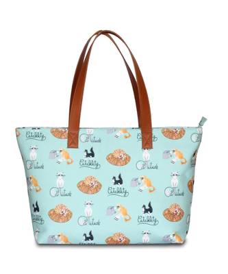 Women Canvas Printed Tote Bag 1