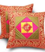 Ethnic Paisley Designer 2 Pc. Cushion Covers Set 8
